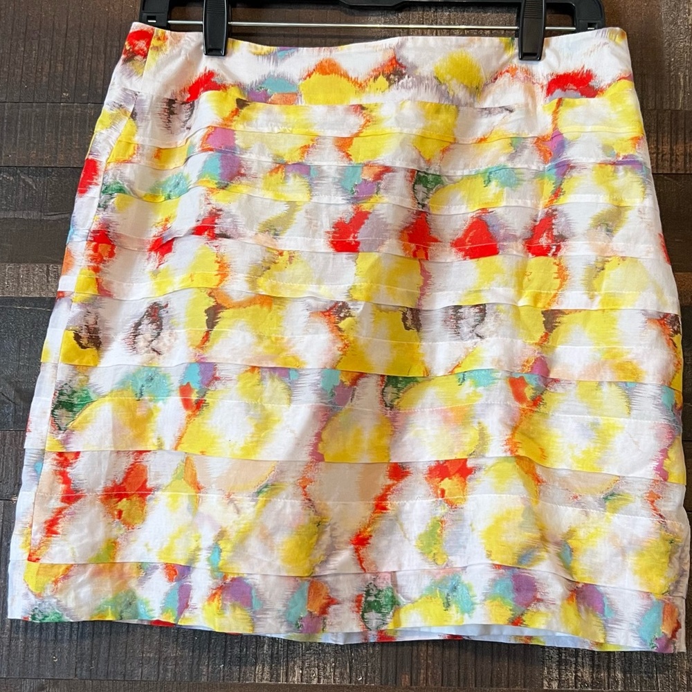 Anne Taylor colorful skirt